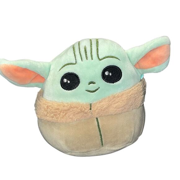 Squishmallows Star Wars Mandalorian The Child Baby Yoda Plush Stuffed Animal 7” - Picture 2 of 8